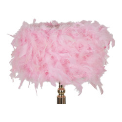 Lampe de Table Tarty Rose – Élégance Glam Ø 25x54 cm