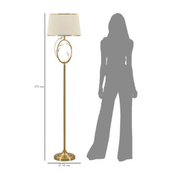 Lampadaire Versailles – Luxe Contemporain Ø 38x170 cm