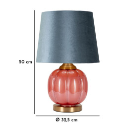 Lampe de Table Hélène Ball – Élégance Ø 32,5x50 cm