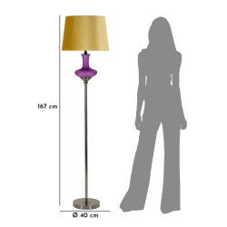 Lampadaire Milva One – Style Contemporain Ø 40x167 cm
