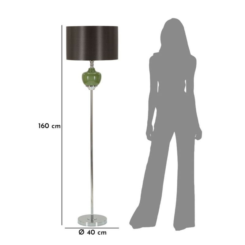 Lampadaire Eva One – Style Contemporain Ø 40x160 cm