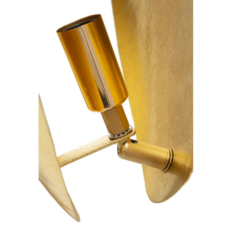 Applique Murale Coeur Goldy – Luxe et Design 25,5x15x24 cm