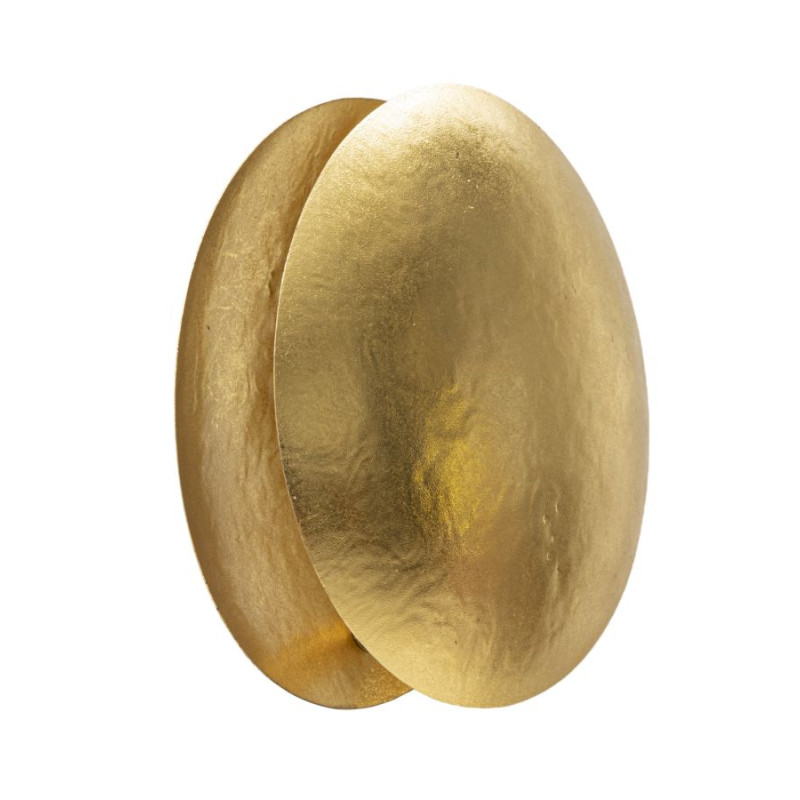 Applique Murale Goldy Ronde – Glam et Contemporain Ø 26x13 cm