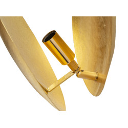 Applique Murale Goldy Ronde – Glam et Contemporain Ø 26x13 cm