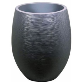 EDA Pot rond Graphit ÿ50cm - Contenance 53L - Gris anthracite