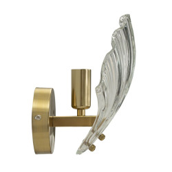 Applique Murale Coquille – Élégance Contemporaine 20x14x22 cm