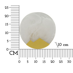 Applique Murale Lune – Style Minimaliste Ø 20x10 cm