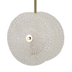 Plafonnier Verre – Luxe Contemporain 35x18x80 cm