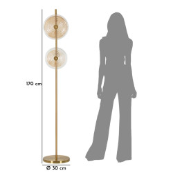 Lampadaire Venise – Design Élégant Ø 30x168 cm
