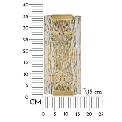 Applique Murale Oblin – Luxe et Minimaliste 36x15x10 cm