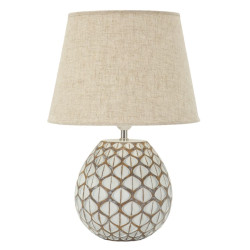 Lampe de Table Tibet Résine – Style Moderne Ø 35x52 cm