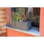 EDA PLASTIQUE Balconniere Graphit Up - 25 L - 59 x 19,5 x 22,8 cm - Gris anthracite