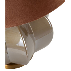 Lampe de Table Prague -H- – Élégance Contemporaine 40,5x57 cm