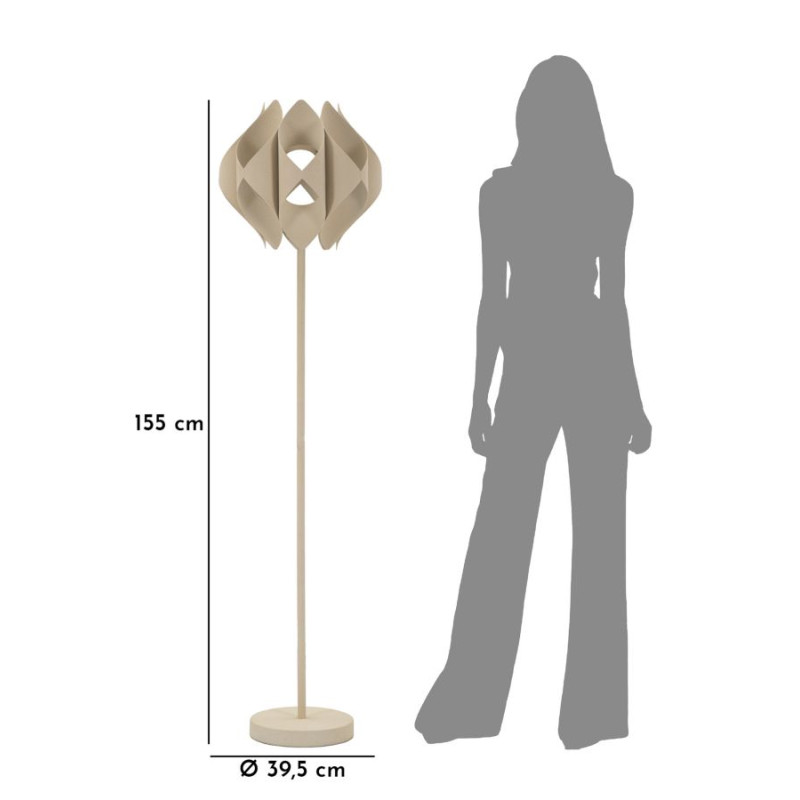 Lampadaire Espace – Élégance Contemporaine 39,5x155 cm