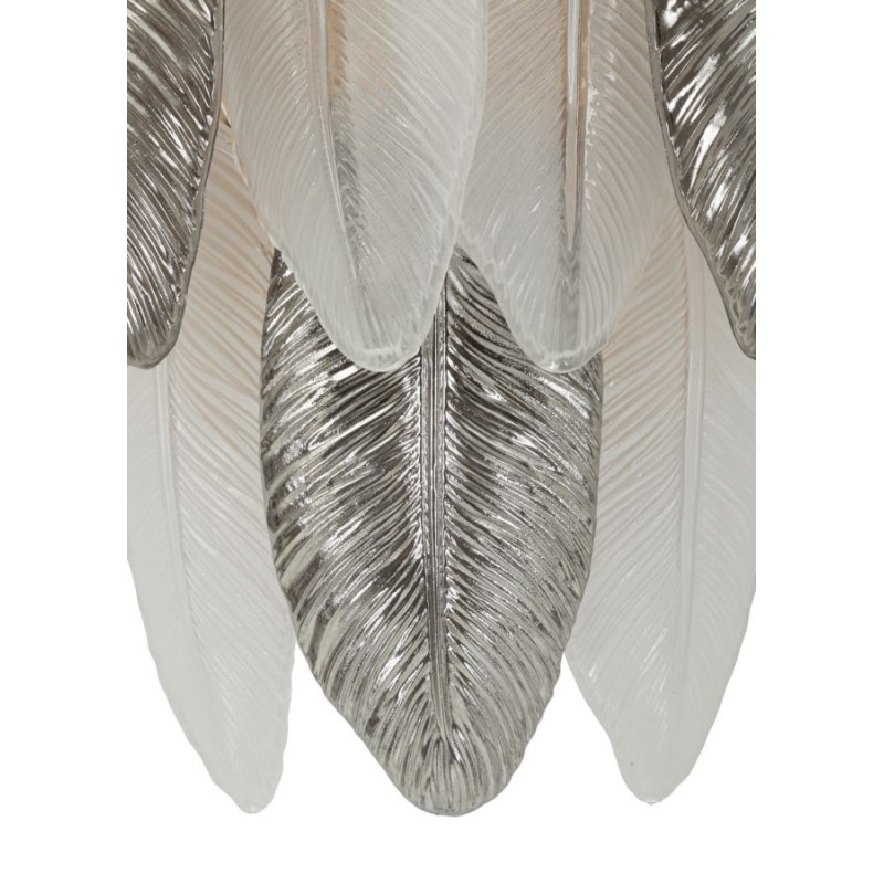 Applique Murale Leafy – Élégance Glam 24x15x29 cm