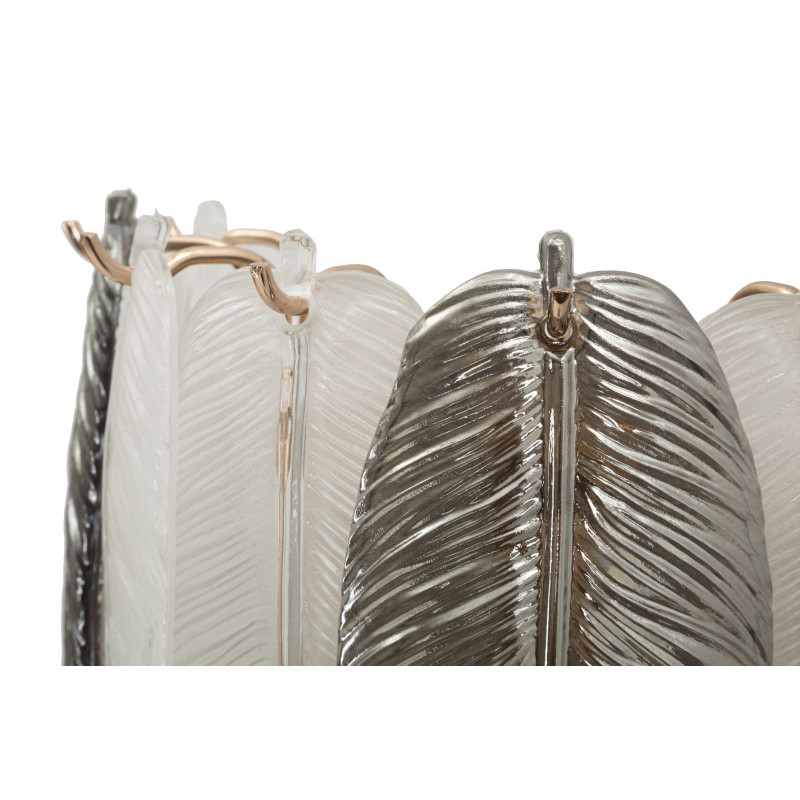 Applique Murale Leafy – Élégance Glam 24x15x29 cm