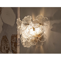 Applique Murale Ibiscus – Style Contemporain 33x17x28 cm