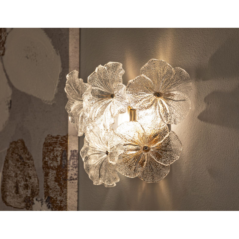 Applique Murale Ibiscus – Style Contemporain 33x17x28 cm