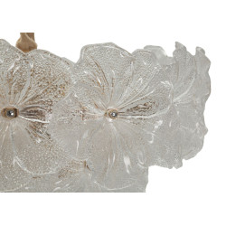 Plafonnier Ibiscus – Élégance Glam Ø 47x30-73 cm