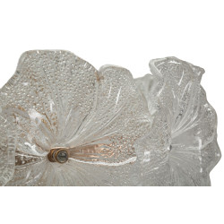 Plafonnier Ibiscus – Élégance Glam Ø 47x30-73 cm