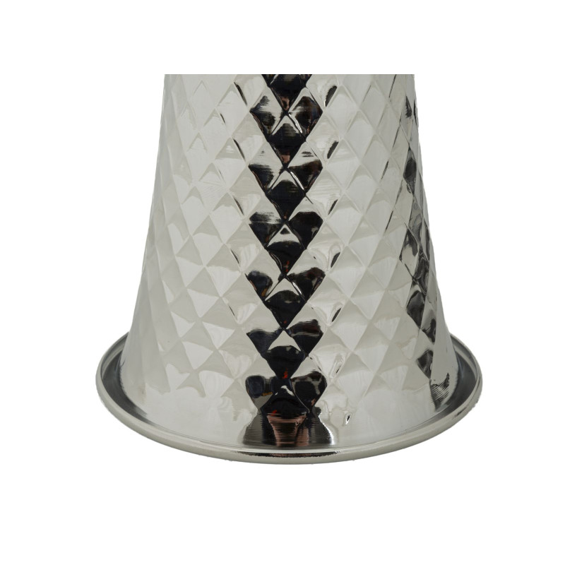 Lampe de Table Tower Argent – Luxe Contemporain 30x54 cm