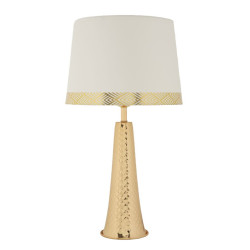 Lampe de Table Tower Or – Chic et Élégance Ø 30x54 cm