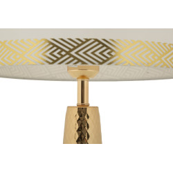 Lampe de Table Tower Or – Chic et Élégance Ø 30x54 cm