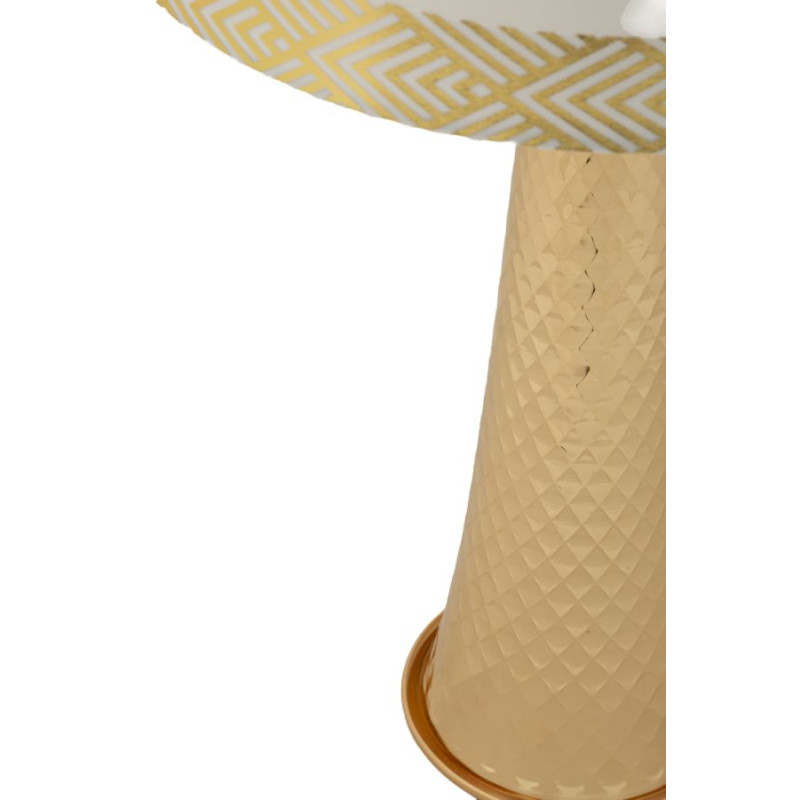 Lampe de Table Tower Or – Chic et Élégance Ø 30x54 cm