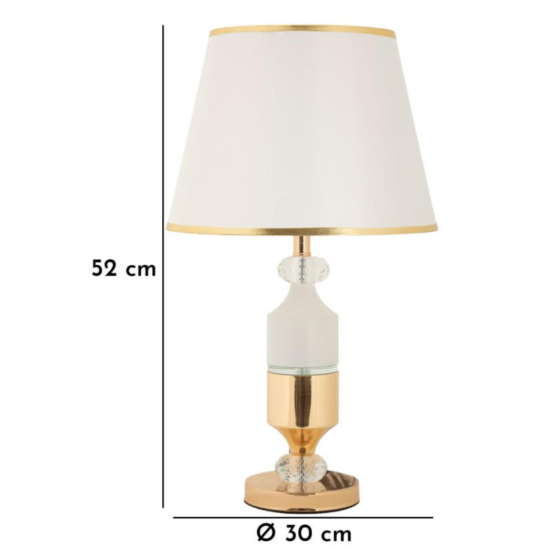 Lampe de Table Gipsy – Luxe et Glam 30x52 cm
