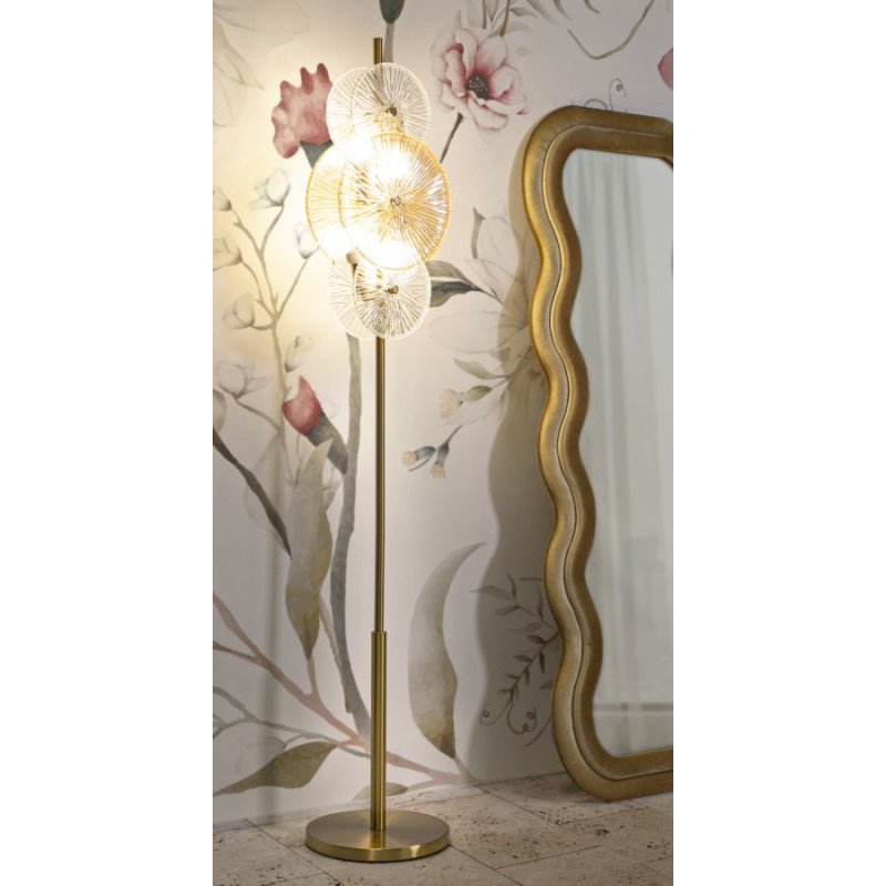 Lampadaire Osaka – Chic Contemporain 30x30x164 cm
