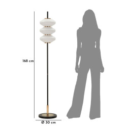 Lampadaire Vintage – Élégance Contemporaine Ø 30x168 cm