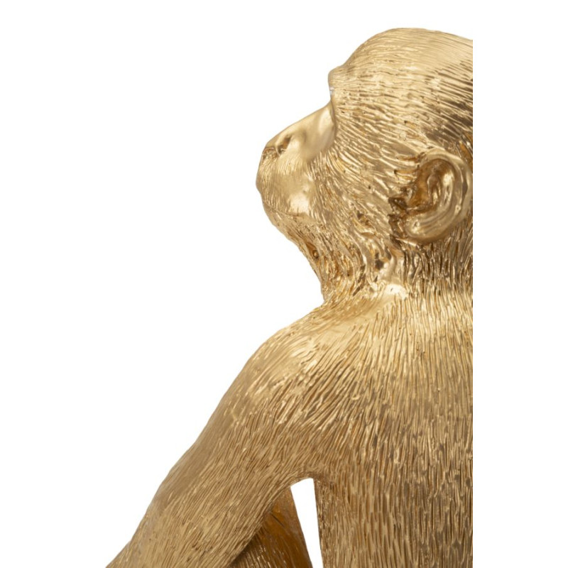 Lampe de table Monkey Sitting Gold – Luxe et Glam 33x33x32 cm