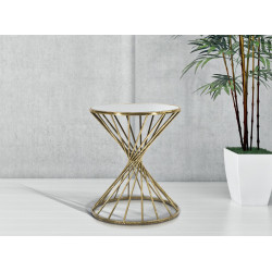 Petite table Hypnos – Design envoûtant Ø42x50 cm