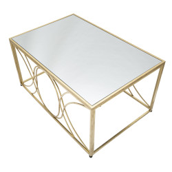 Table basse Exy – Modernité raffinée 90x60x45 cm