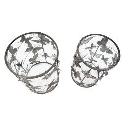 Ensemble de tables Farfalle – Poésie sculptée 41,3x55 - 35x50,3 cm