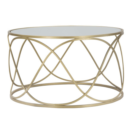 Table basse Lury – Douceur arrondie Ø70x40 cm