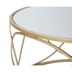 Table basse Lury – Douceur arrondie Ø70x40 cm