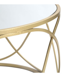 Table basse Lury – Douceur arrondie Ø70x40 cm