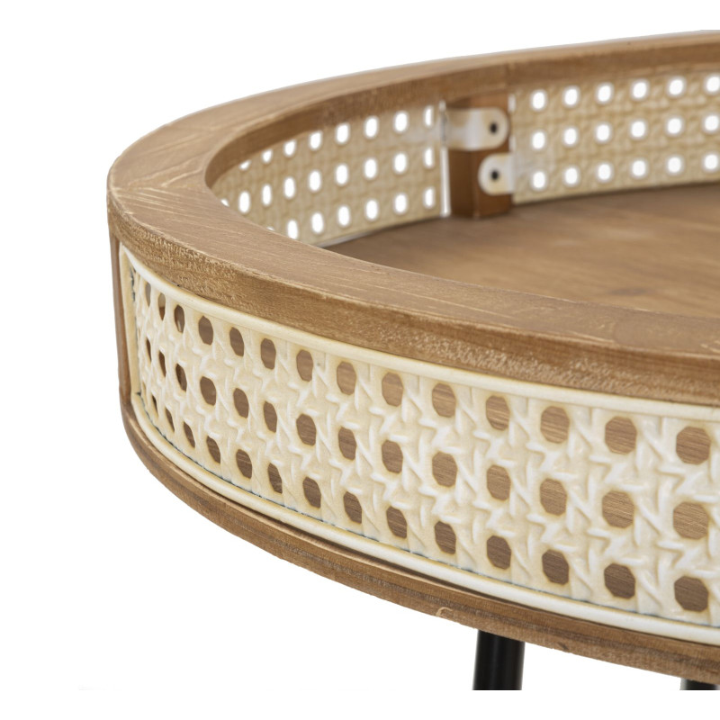 Table Fuji – Sérénité japonaise Ø60x60,5 cm