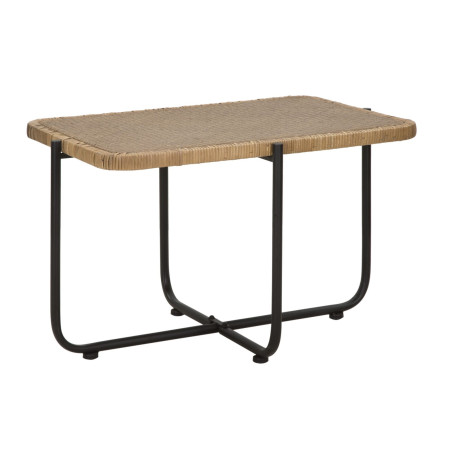 Table basse Cebu – Élégance naturelle 75x55x46,5 cm