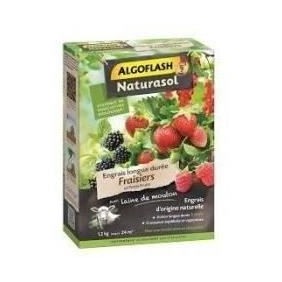 Engrais Fraisiers et Petits Fruits - ALGOFLASH NATURASOL - Longue durée - 1,2 kg