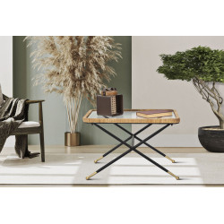 Table basse Saint Barth – Ambiance insulaire 70x50x45 cm