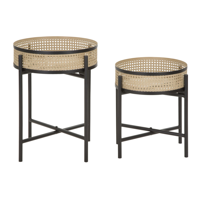 Table Fuji Duo – Zen et équilibre Ø40x50-35x40 cm
