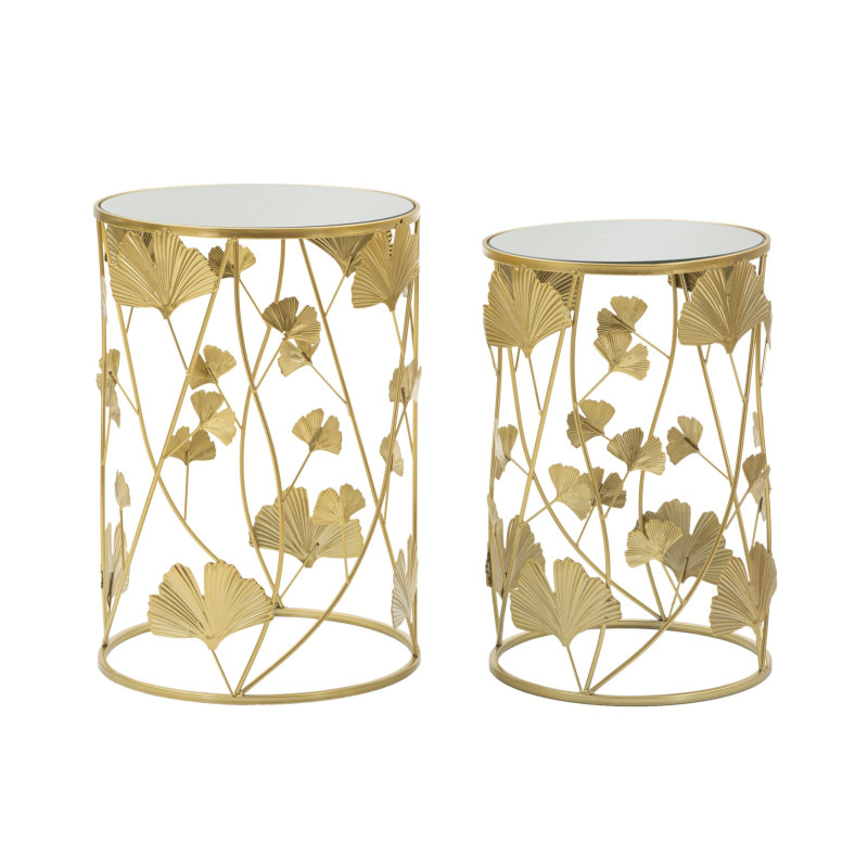 Ensemble Feuilles de Table – Nature stylisée Ø38x55-33x50 cm