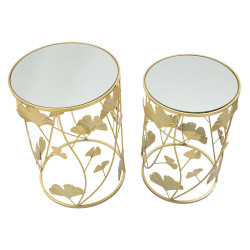 Ensemble Feuilles de Table – Nature stylisée Ø38x55-33x50 cm