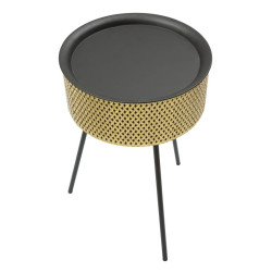 Table Glovi – Glamour et brillance Ø40x65 cm