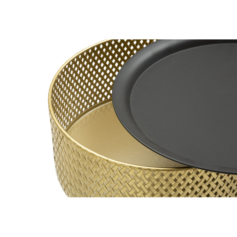 Table Glovi – Glamour et brillance Ø40x65 cm