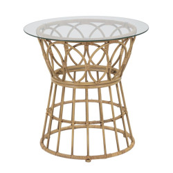 Table basse Panama Circle – Élégance compacte Ø50x50 cm