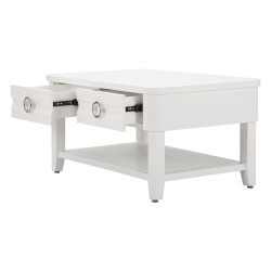 Table basse Brillante – Reflet luxueux 90x60x47 cm