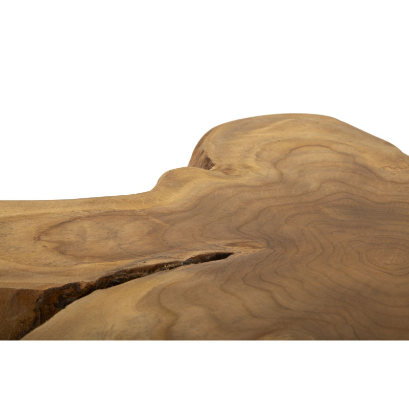 Table basse Bintang – Bois de teck naturel 50x47x50 cm